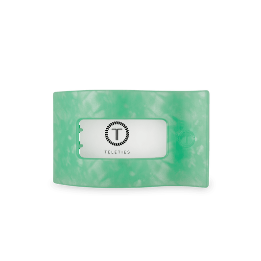 Spring Splash Medium Flat Rectangle Hair Clip